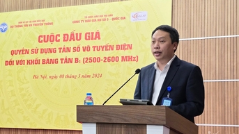 ការដេញថ្លៃប្រេកង់ 5G គឺជាព្រឹត្តិការណ៍ប្រវត្តិសាស្ត្រនៅក្នុងឧស្សាហកម្មទូរគមនាគមន៍របស់ប្រទេសវៀតណាម
