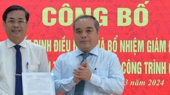 Ban quản lý dự án Giao thông Quảng Ngãi có giám đốc mới