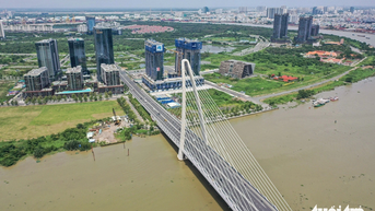 Đề xuất làm công viên bờ sông Sài Gòn từ cầu Ba Son đến cầu Thủ Thiêm