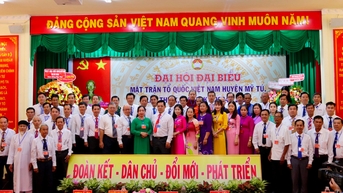 MTTQ Mỹ Tú tổ chức Đại hội điểm cấp huyện đầu tiên của Sóc Trăng