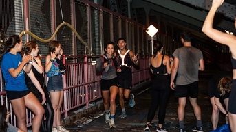 Giải marathon tự phát ở New York