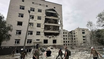 Học viện quân sự Ukraine không kịp sơ tán khi tên lửa Nga lao tới
