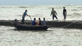 3 người trong gia đình mất tích, nghi tàu va vào đê biển ngầm chắn sóng ở Hải Phòng