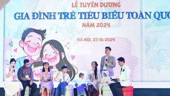 Tuyên dương 10 gia đình trẻ hạnh phúc năm 2024