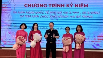 សម្ព័ន្ធគយទីក្រុងហូជីមិញ រៀបចំសកម្មភាពដ៏មានអត្ថន័យជាច្រើន ដើម្បីអបអរសាទរទិវានារីអន្តរជាតិ