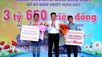 노던로또 특별상 당첨 고객 2분께 상품 증정