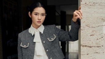 Công sở mùa thu thăng hoa cùng tweed, blazer và suit cách điệu