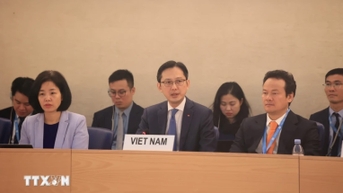 Phát biểu khai mạc của Thứ trưởng Ngoại giao Đỗ Hùng Việt tại phiên đối thoại về Báo cáo quốc gia của Việt Nam tại phiên họp lần thứ 46 của Nhóm làm việc về Rà soát định kỳ phổ quát