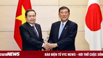 ប្រធានរដ្ឋសភាវៀតណាម លោក Tran Thanh Man ជួបជាមួយនាយករដ្ឋមន្ត្រីជប៉ុន