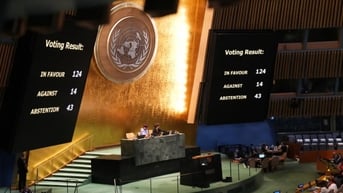 LHQ thông qua nghị quyết yêu cầu Israel chấm dứt chiếm đóng Palestine