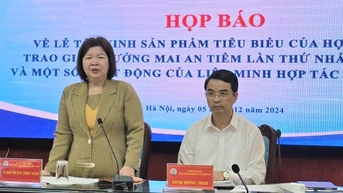 Giải thưởng Mai An Tiêm 2024 sẽ vinh danh 100 sản phẩm tiêu biểu của các hợp tác xã