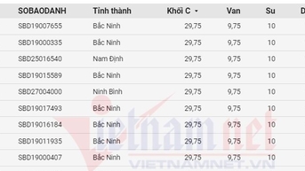 Cứ 10 thí sinh Bắc Ninh thì có 1 em đạt 9,5 điểm Văn thi tốt nghiệp THPT 2024