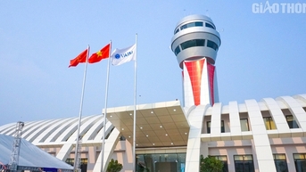Khánh thành đài kiểm soát không lưu thiết kế hoa ban cách điệu độc đáo