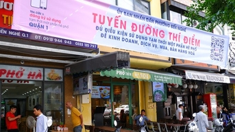 11 tuyến đường đầu tiên ở TPHCM áp dụng thu phí vỉa hè
