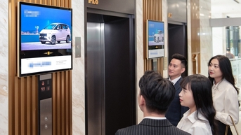 Alibaba, Tencent sử dụng truyền thông thang máy kỹ thuật số để quảng cáo