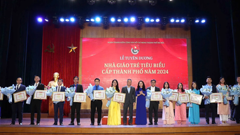 Tuyên dương 32 Nhà giáo trẻ Thủ đô tiêu biểu năm 2024