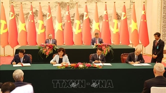Hội Nhà báo Việt Nam và Hội Nhà báo toàn quốc Trung Quốc kí kết Bản Ghi nhớ về Chương trình trao đổi báo chí – truyền thông giai đoạn 2024 -2029