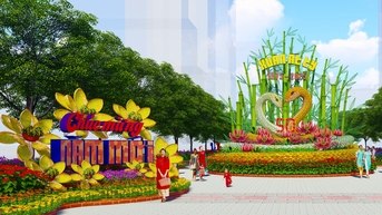 Mascot នៅលើវិថីផ្កា Nguyen Hue Tet ឆ្នាំ 2025៖ 'Ty Lady' ដែលត្រូវបានបង្កើតឡើងយ៉ាងឧឡារិក គឺមិនត្រជាក់ទេ