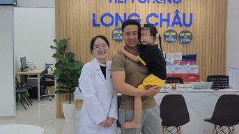 FPT Long Châu cấp cứu thành công bé gái bị hóc dị vật