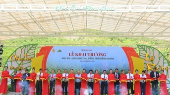 Khai trương Khu du lịch sinh thái Cổng Trời Đông Giang