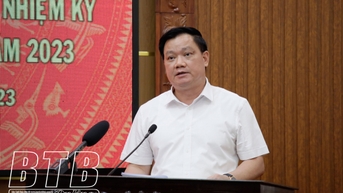 Đảng ủy Công an tỉnh: Kiểm điểm giữa nhiệm kỳ thực hiện nghị quyết đại hội đảng các cấp