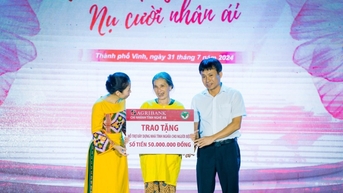 "Hòa nhịp yêu thương - Nụ cười nhân ái" để chia sẻ với bệnh nhân nghèo