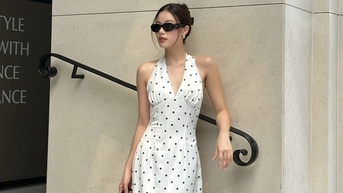 Váy họa tiết nữ tính cho mùa thu dịu dàng mà nàng nên có