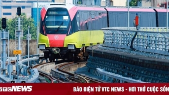 Tàu điện Nhổn - ga Hà Nội tạm dừng đón khách sáng 9/11