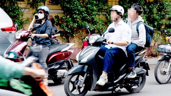 Giao xe máy cho trẻ: Quyết định cân não