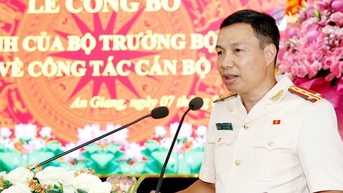 Đại tá Nguyễn Thanh Hà giữ chức Phó giám đốc Công an tỉnh An Giang