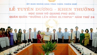 Quán quân Đường lên đỉnh Olympia năm 2024 là nguồn cảm hứng cho nhiều bạn trẻ