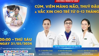 Phòng cúm, viêm màng não ở trẻ nhỏ
