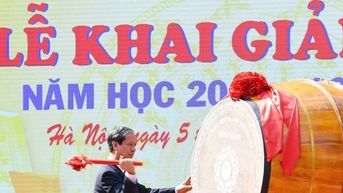 Những hình ảnh, câu nói ấn tượng trong lễ khai giảng năm học mới