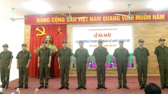 5.438 tổ bảo vệ an ninh, trật tự tại các thôn, tổ dân phố