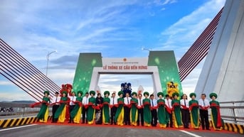 Thông xe cầu Bến Rừng nối Hải Phòng và Quảng Ninh