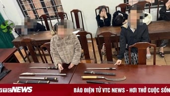 Bắt nhóm thanh thiếu niên tụ tập dùng ma tuý, tàng trữ vũ khí ở Huế