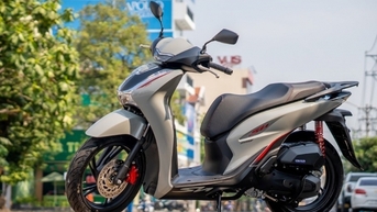 SH160i의 연료 소모량은 SH125i보다 적습니다.