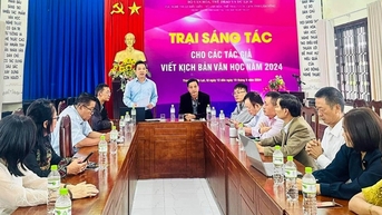 Truyền lửa cho văn nghệ sĩ qua Trại sáng tác kịch bản văn học năm 2024