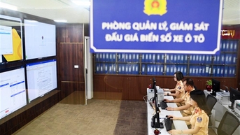 Bổ sung nội dung về đấu giá biển số xe trong dự thảo Luật trật tự, an toàn giao thông đường bộ