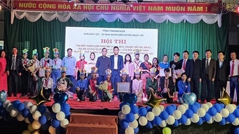 Ngọc Lặc (Thanh Hóa): Nâng cao kiến thức pháp luật cho học sinh Trường PTDT nội trú THCS Ngọc Lặc