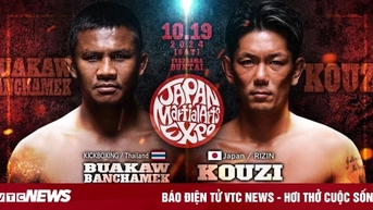 ‘Thánh Muay’ Thái Lan lần đầu thi đấu boxing ở tuổi 42