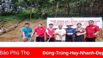 Khởi công “Nhà nhân đạo” cho hộ nghèo huyện Thanh Sơn