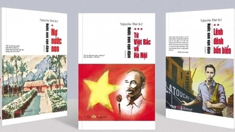 Ra mắt tập 3 nằm bộ tiểu thuyết “Nước non vạn dặm” của nhà văn, nhà báo Nguyễn Thế Kỷ