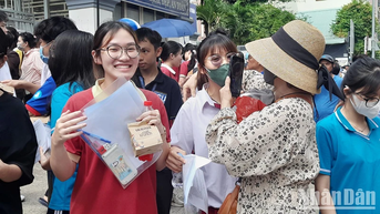 Thí sinh kỳ vọng đạt kết quả tốt