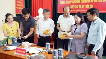 Trấn Yên có 45 sản phẩm OCOP từ 3 sao trở lên