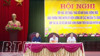 Kiến Xương tập trung tháo gỡ khó khăn, vướng mắc cho doanh nghiệp