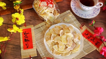 Hướng dẫn làm mứt gừng thơm, dẻo nhâm nhi ngày Tết