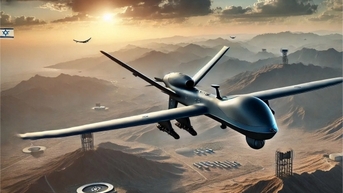 Rò rỉ thông tin Israel cho UAV bay trinh sát trên bầu trời Iran