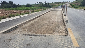 Khắc phục xong điểm nước ngầm trên QL19 đoạn tuyến tránh An Khê