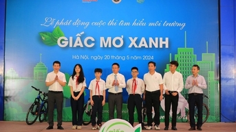 Phát động cuộc thi tìm hiểu về môi trường “Giấc mơ xanh”